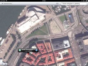 Acando Göteborg enligt Apple Maps