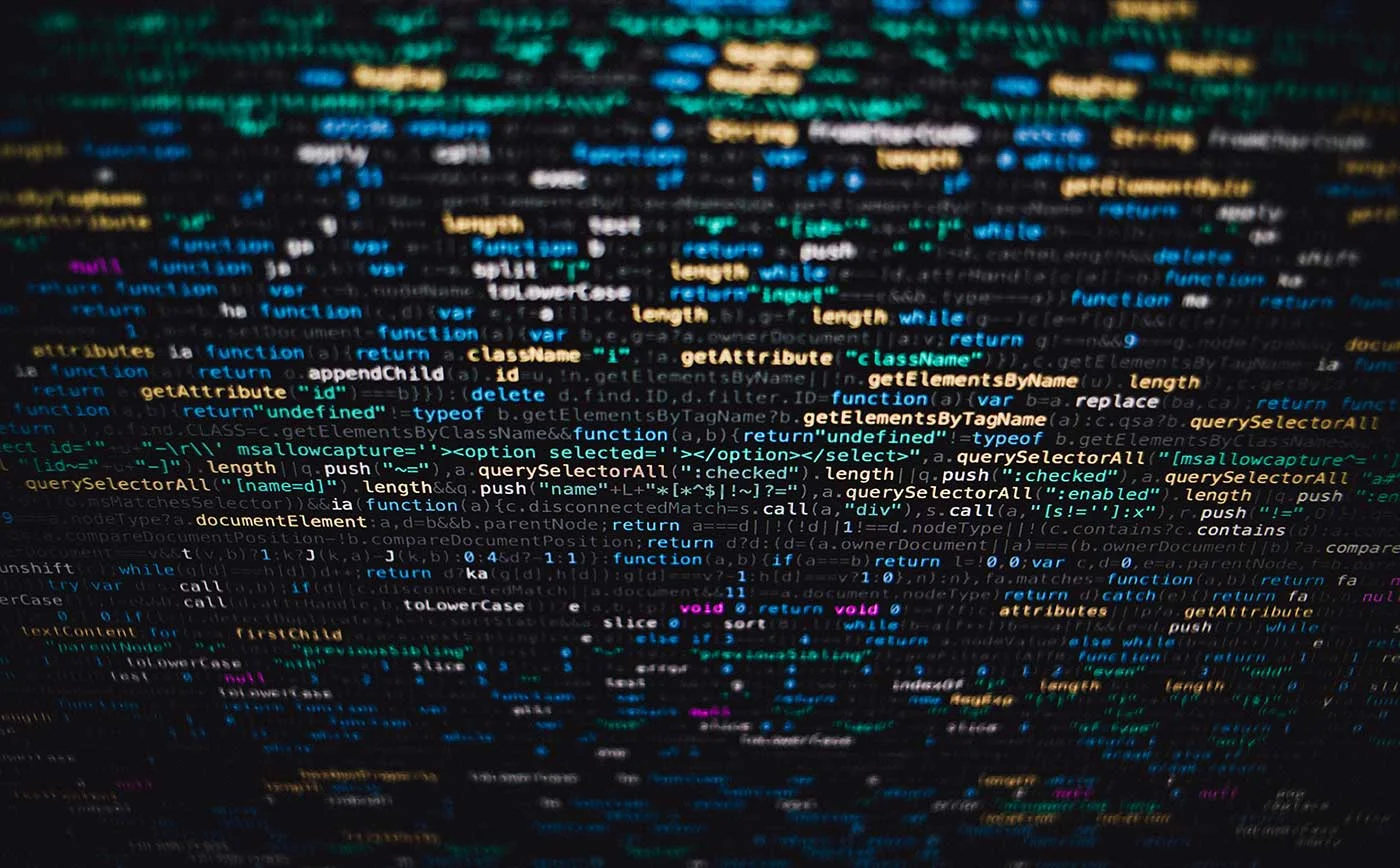 Skärmdump föreställande programmeringskod