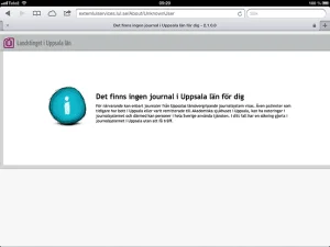 Journal i Uppsala