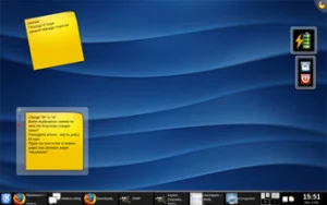 Skrivbordet för Fedora 9
