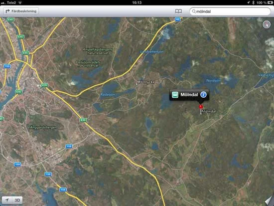 Mölndal verkar inte direkt vara en stad