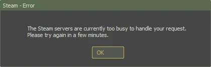 Steam är nere